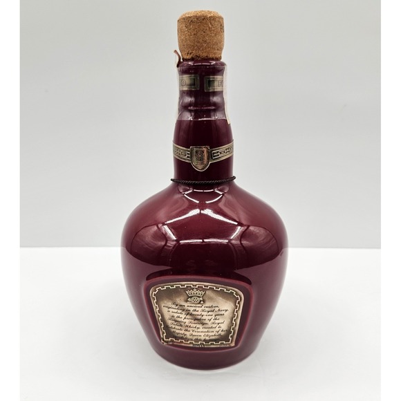 Royal Salute 21 Year Old Blended Scotch Whisky Red Ceramic Bottle Only - Picture 4 of 12
